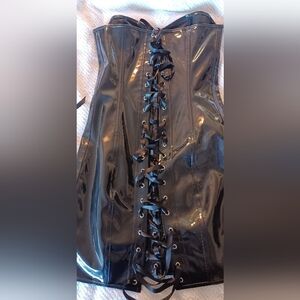 Chic Black Corset Top